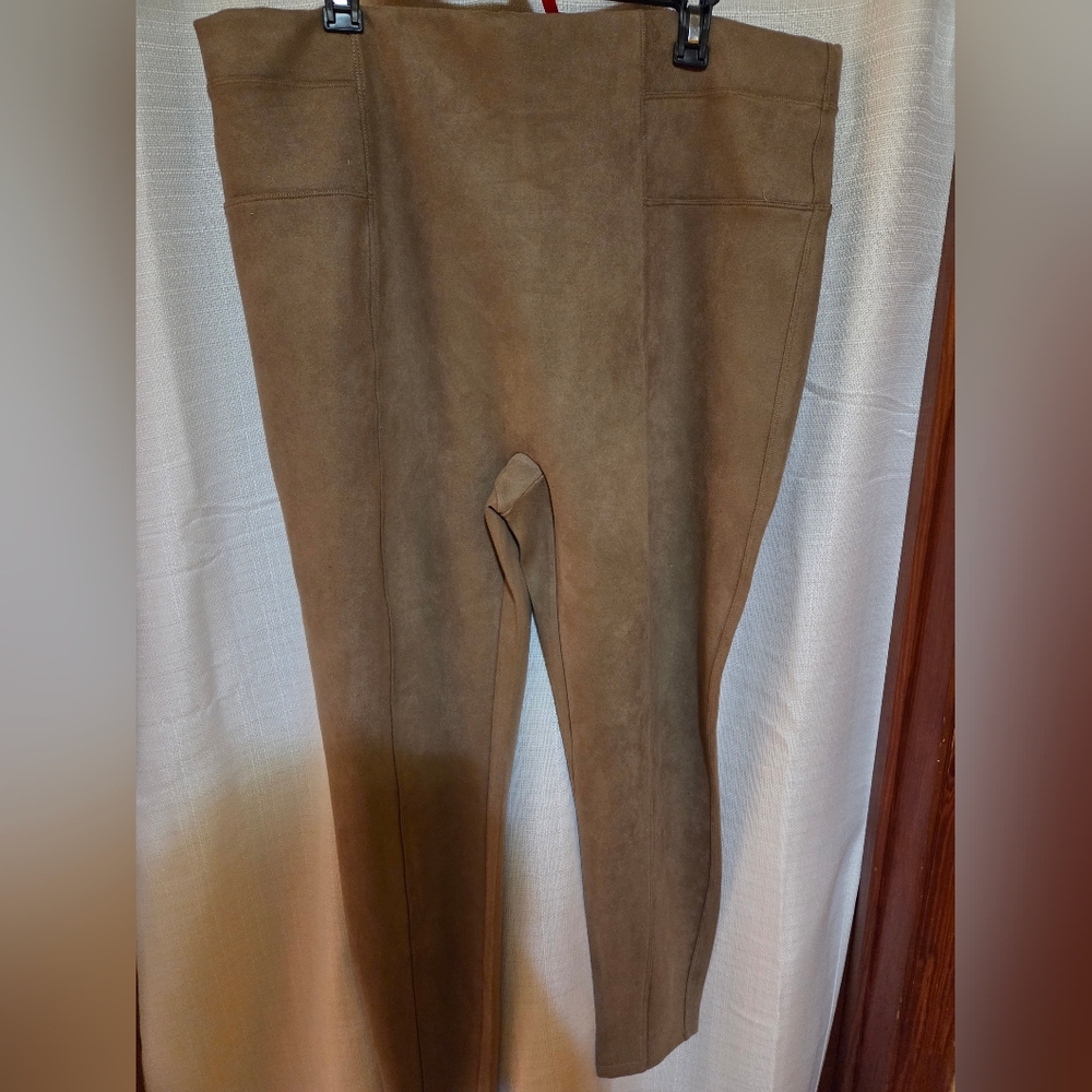 Spanx Faux Suede Leggings